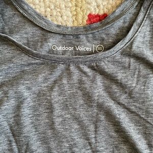 OV sweatee tank grey size xs